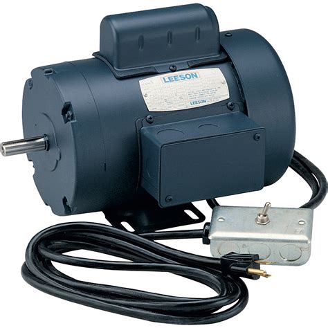 Leeson Table Saw Electric Motor — 1 1/2 HP, 1800 RPM, 115/230 Volts, Single Phase, Model# 113627 ...