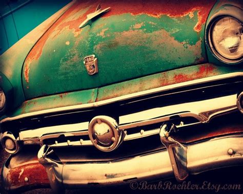 Vintage Truck Rustic Wall Art Classic Car Art Prints | Etsy