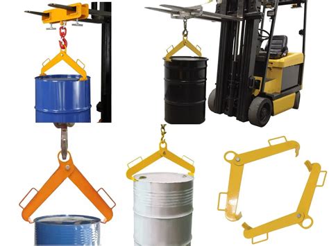 55 Gallon Drum Clamp/forklift Drum Lifter/oil Drum Lifter Clamp - Buy Oil Drum Lifting Clamps ...