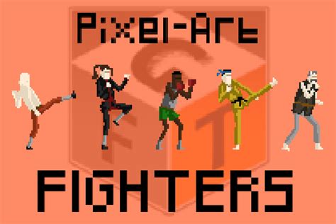 Pixel Art Characters - Fighters pack | Unity AssetStore Price down ...