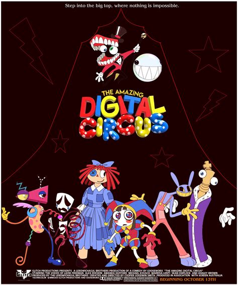 The Amazing Digital Circus poster 02 (Retro-ish) by GrayLord791 on DeviantArt