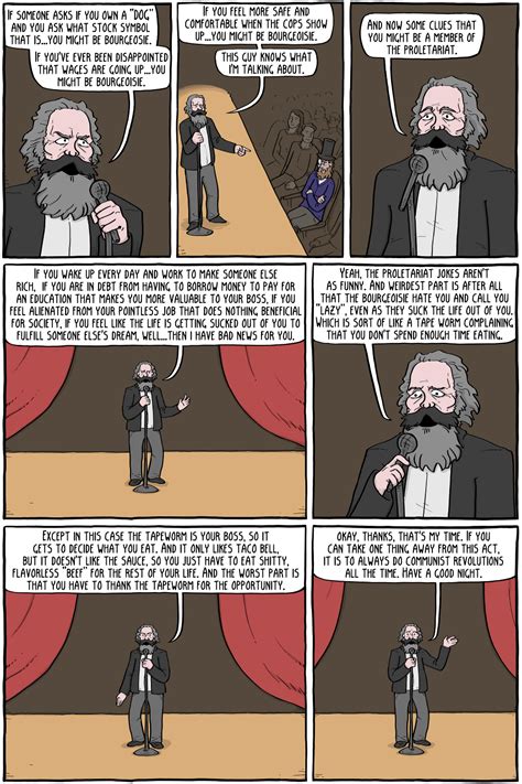 Karl Marx - Existential Comics