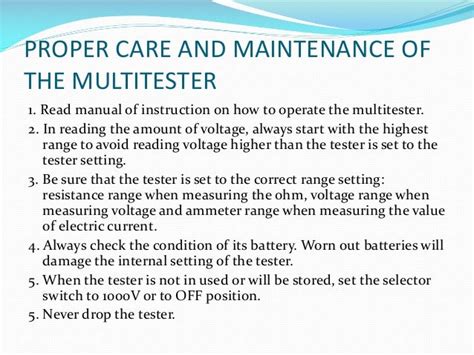 Multitester