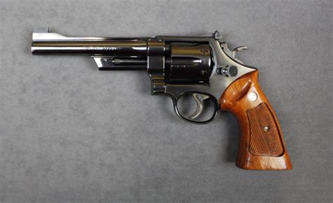 Smith & Wesson Model 27-2 DA revolver, .357 Magnum cal., 6” barrel ...