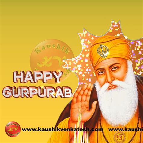 Happy Gurpurab Wishes - Kaushik Venkatesh