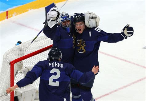 Finland edges ROC in hockey to clinch last gold in Beijing Olympics