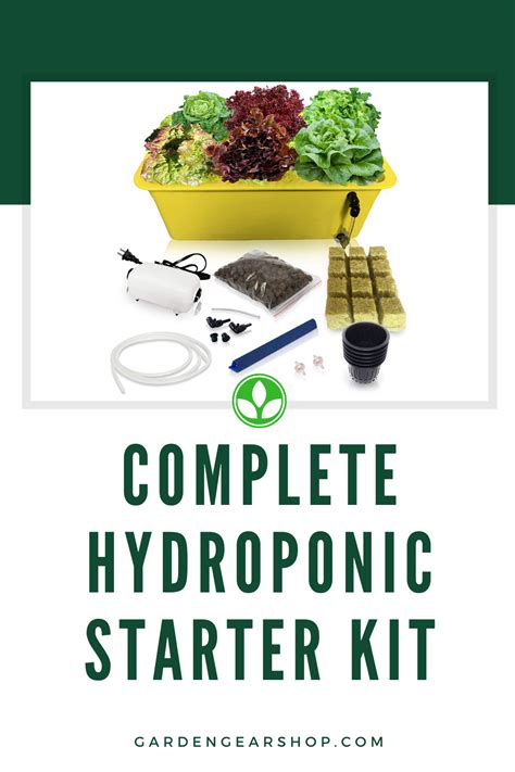 Hydroponic Starter Kit | Hydroponic starter kit, Hydroponics, Starter kit