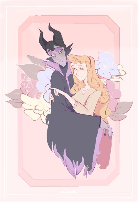 Maleficent X Aurora | Tumblr | Méchants disney, Disney, Méchants