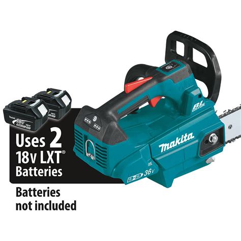 Makita DUC406Z, Cordless Chainsaw, 36V, 16", 387mm, Speed 0-20m/s