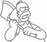 Marge Simpson Coloring Pages sketch template
