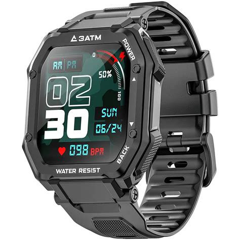 SENBONO 3ATM IP68 Waterproof Smart watch Men Women Fitness Tracker ...