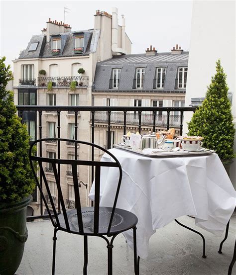 Balcony in Paris - enjoying a cup of tea. | Paris, Hotels, Paris hotels