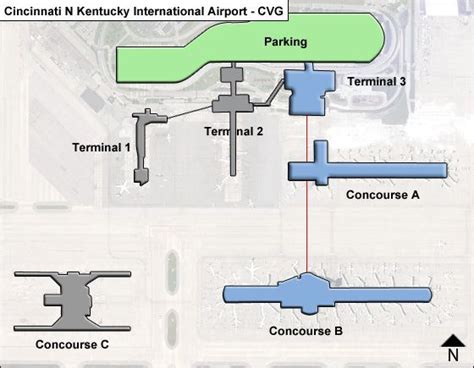 Cvg Airport Runway Map