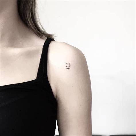 Venus symbol tattoo - Tattoogrid.net