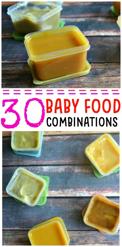 30 Baby food Combinations - Make the Best of Everything