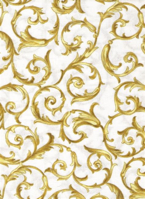 White And Gold: White And Gold Fabric