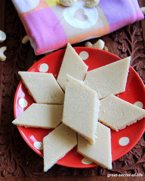 Kaju Katli - Kaju Burfi - Simple Diwali recipe - Kids friendly recipe - Simple Diwali sweet ...