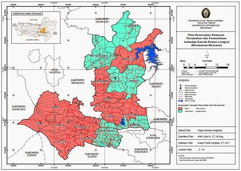 Gambar Membuat Frame Layout Peta Arcgis Air Mengalir Hasil Tersebut ...