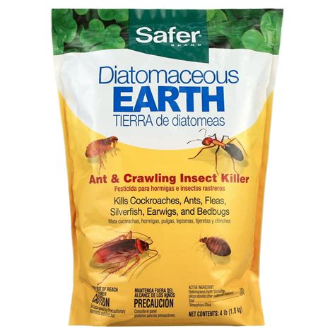 Safer Brand Crawling Insect Killing Diatomaceous Earth - 4 lb - Walmart ...