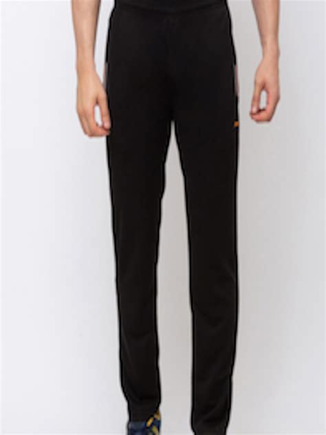 Buy Black Panther Men Black Solid Slim Fit Track Pants - Track Pants ...