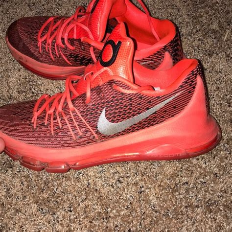 Nike | Shoes | Red Kevin Durant 8 Shoe | Poshmark