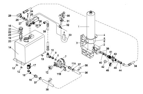 Hydraulic System For Dump Truck /hydraulic Tipping System For Dump ...