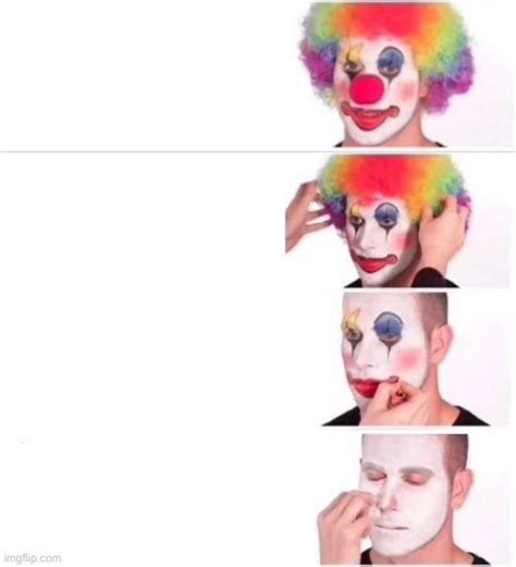 Clown Makeup Meme Template