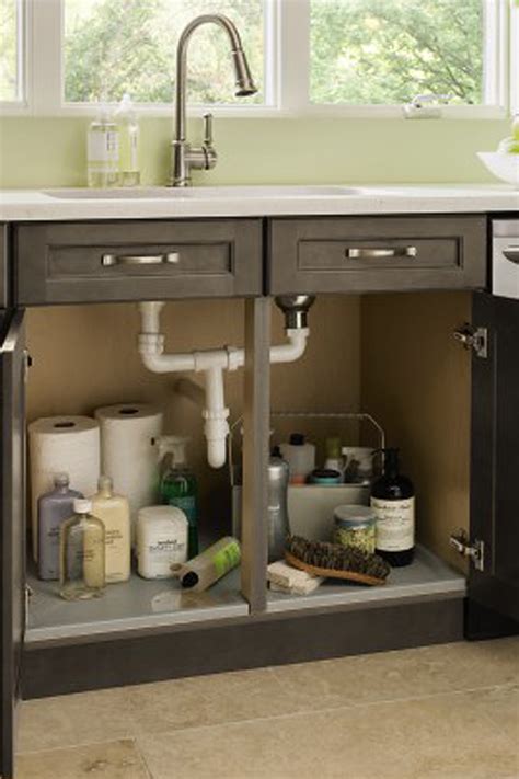 Sink Base Cabinet with Tilt-Out - Kitchen Craft