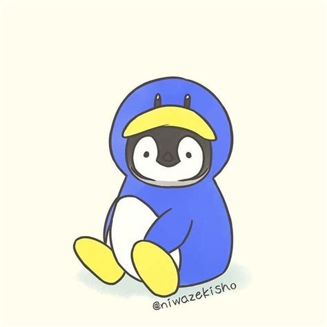 Pin by Mimmi Penguin 2 on COLOR DUO yellow|blue | Cute animal drawings, Cute kawaii animals ...