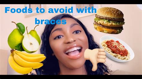 foods to avoid with braces and why - YouTube