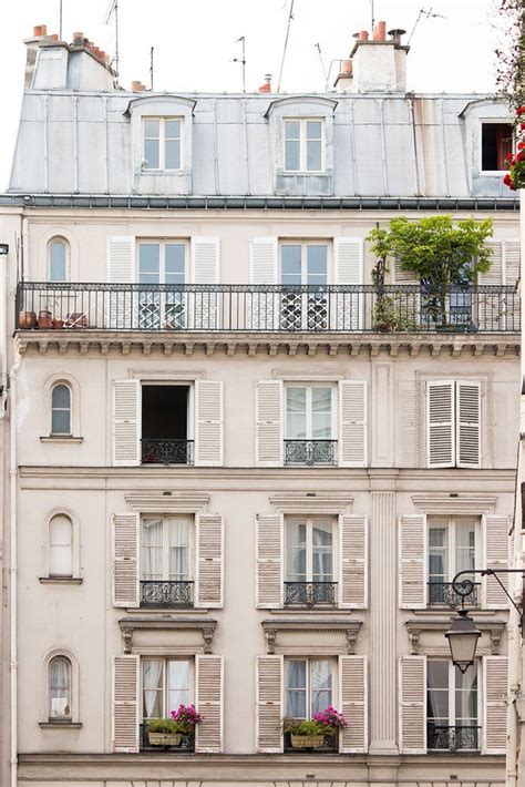 Right Bank Paris Apartment Windows - Everyday Parisian | Paris architecture, Ranch house designs ...