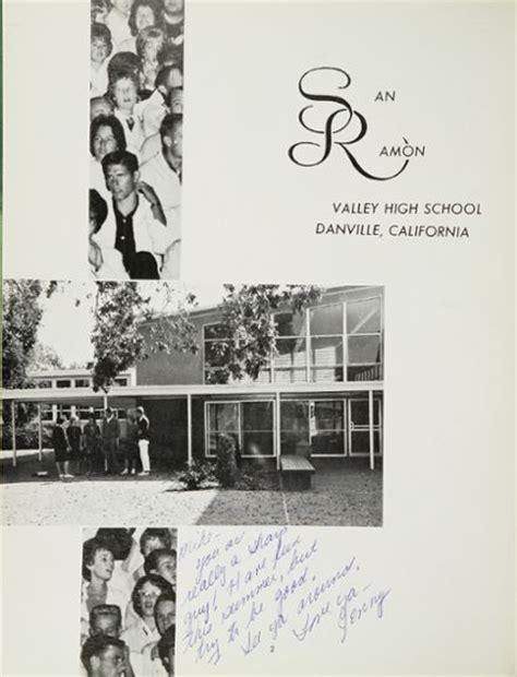 Explore 1963 San Ramon Valley High School Yearbook, Danville CA - Classmates