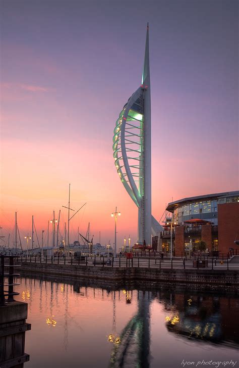 Spinnaker Tower and Gun Wharf, Portsmouth, England - a photo on Flickriver