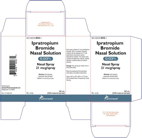 Ipratropium Nasal 0.03: Package Insert - Drugs.com