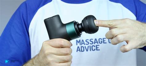 How To Select And Use Massage Gun Attachments For Different Body Areas