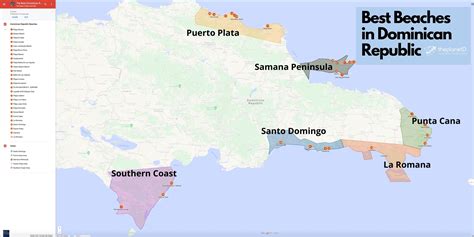 Ultimate Guide to the Dominican Republic Beaches Map – Travel Tales