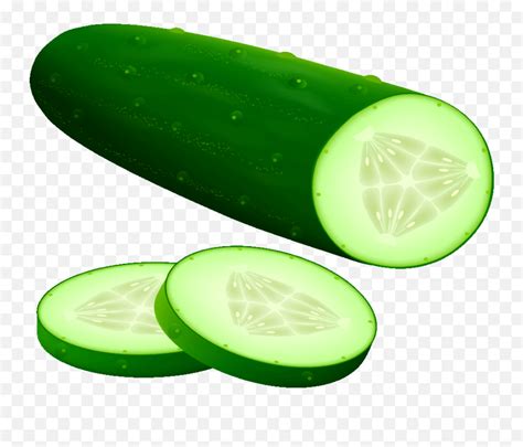 Vegetable Clipart Cucumber - Cucumber Clipart Emoji,Cucumber Emoji - free transparent emoji ...