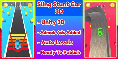 Sling Stunt Car 3D Game Unity Source Code by NextLevelGames | Codester