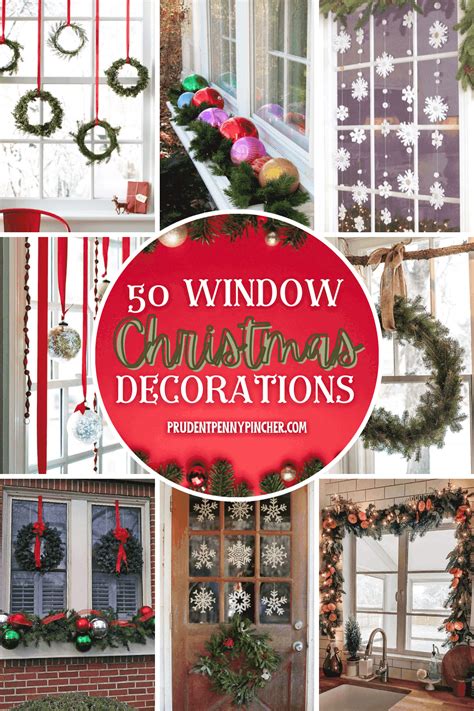 50 Christmas Window Decorations - Prudent Penny Pincher