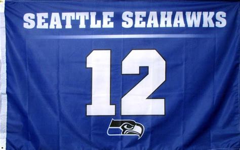 Seattle Seahawks 12th Man 3'x 5' NFL Flags