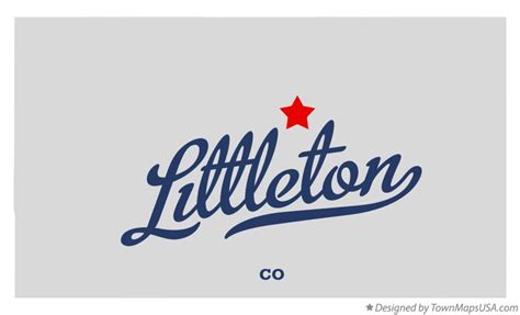 Map of Littleton, CO, Colorado