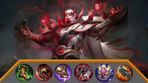 Build Yu Zhong Tersakit di Mobile Legends (ML)