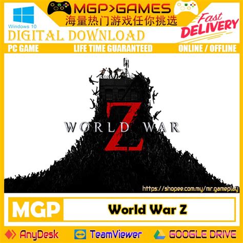 World War Z / PC GAME / GAMING / OFFLINE / ALL DLC / SINGLE PLAYER | Shopee Malaysia