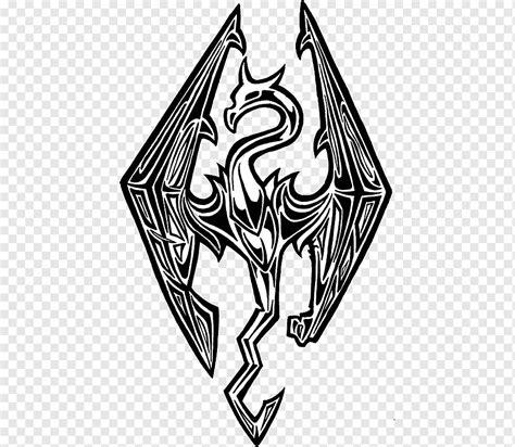 Skyrim Logo Drawing