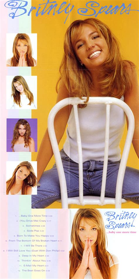 Copertina cd Britney Spears - Baby One More Time - Booklet (9-10 ...