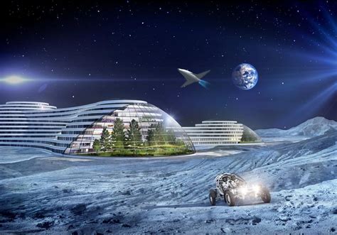 Lunar City from the Samsung SmartThings Future... | Solarpunk Aesthetic | Futuristic technology ...