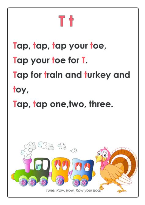 ABC Songs – Letter T - KidsPressMagazine.com