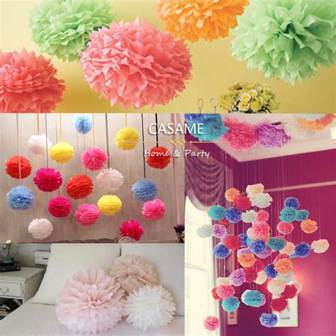 Pompones de papel para fiestas | Deja de Pensar