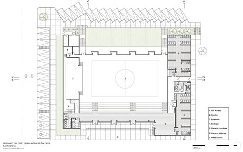 Image result for school gymnasium with stage floor plan | Gymnasium architecture, Schmidt, How ...