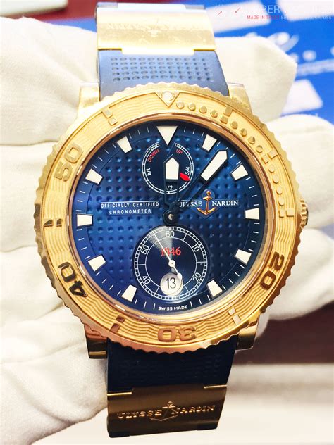 Ulysse Nardin Maxi Marine Limited Edition - Upper Watches